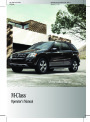 2010 Mercedes-Benz ΜL350 4MATIC ΜL350 BlueTEC ΜL550 ML550 ML63 AMG W164 Owners Manual page 1
