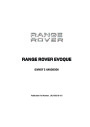 2011 Land Rover Evoque Handbook Manual page 1