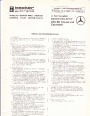 1968 Mercedes-Benz 280SE Becker Audio Manual page 1
