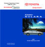 2007 Toyota Solara Reference Owners Guide page 1