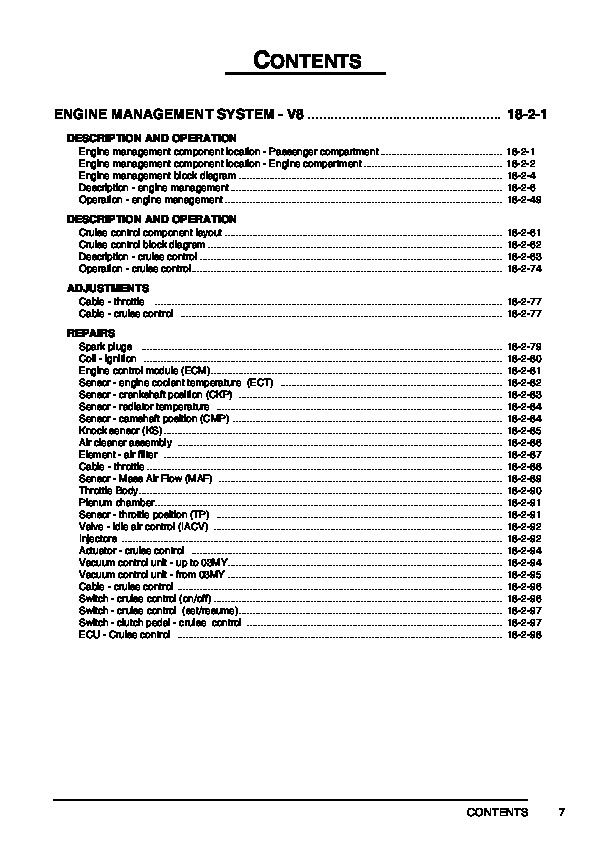 Discovery 2 v8 workshop manual