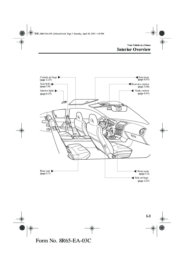 Mazda Rx 8 User Manual Pdf