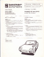 1971 Porsche 914 914 6 Audio Sound System Owners Manual page 1