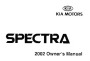 2002 Kia Spectra Owners Manual page 1
