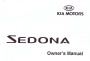2002 Kia Sedona Owners Manual page 1